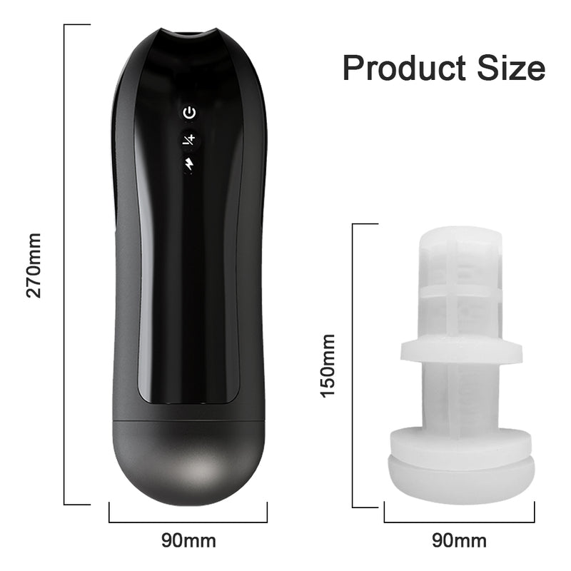 Thrusting Automatic Male Masturbator Vibration Sucking Machine Vagina Electric Masturbation Cup Sex Toys Goods for Adult Men