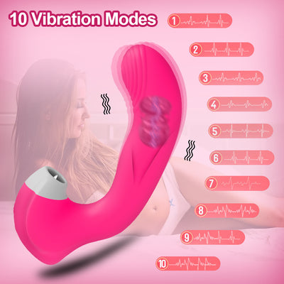 Powerful Clitoral Sucking Licking Vibrators for Women G Spot Oral Clit Sucker Rechargeable Dildo