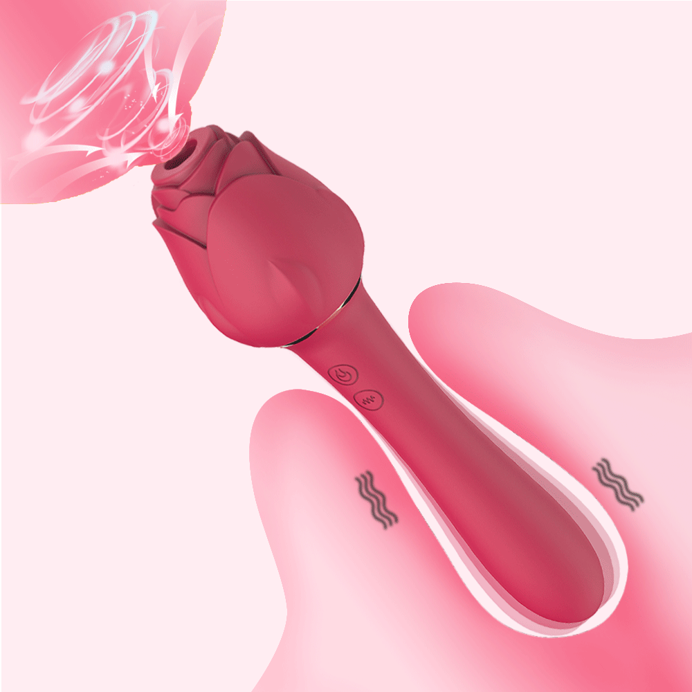 Clit Sucking Stimulator with Vibrating Handle S4 TouchHoney Clit Sucking Stimulator with Vibrating Handle S4 TouchHoney