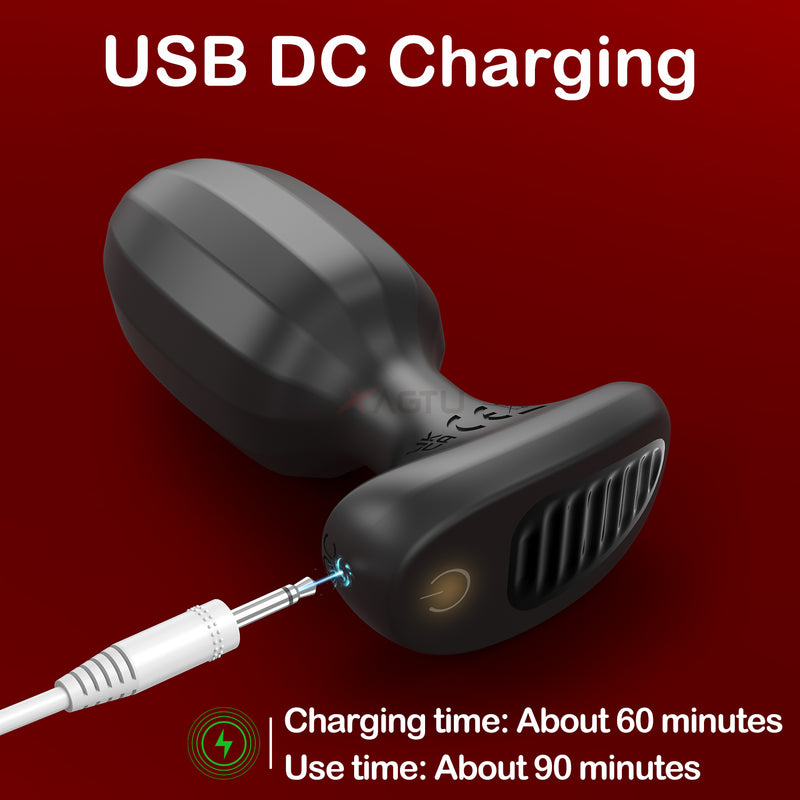 Vibrating Prostate Massager Butt Plug with APP Control, Waterproof Personal P Spot Anal Vibrator Hands Free Play