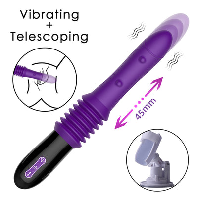 Hunger-Thrusting Multi-point Stimulation Dildo Machine