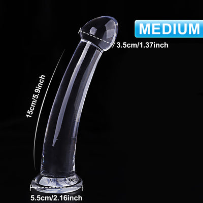 3 Size Realistic Jelly Dildo Female With Strong Suction Cup Soft Skin Friendly Silicone Artificial Penis