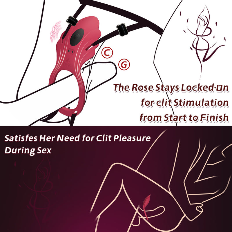 Couples Sex Toys Wearable Panty Vibrator, Vibrating Panties Remote Control Vibrators with Blindfold