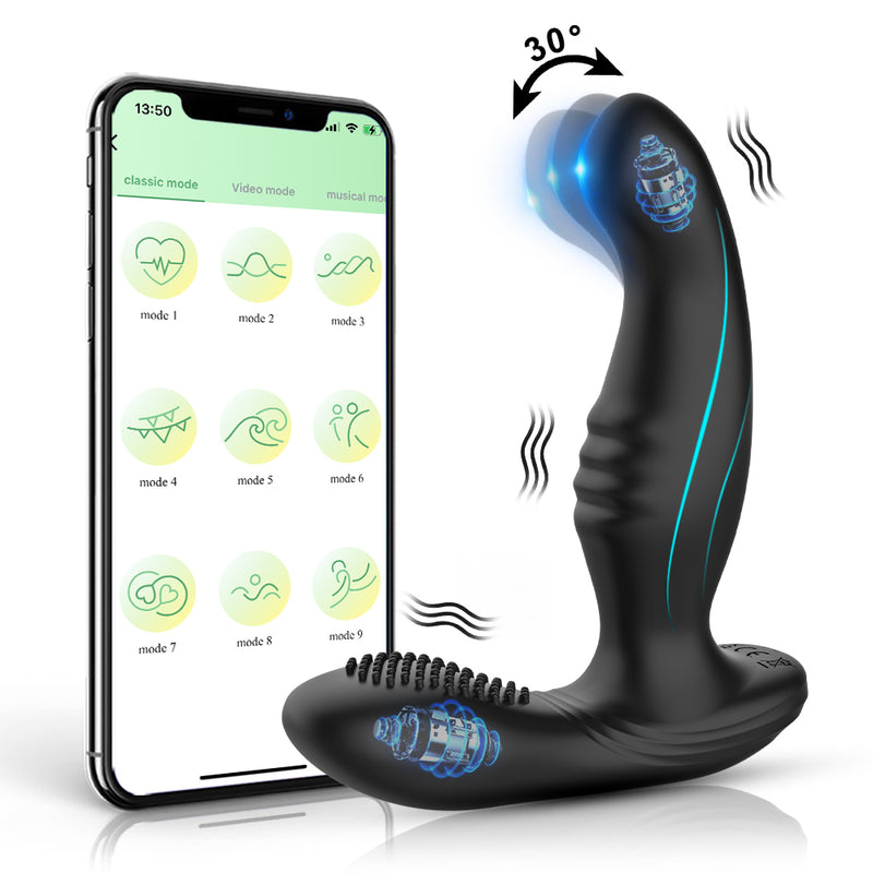 Murderer-Finger-like Wiggle Dual Vibrating Prostate Massager Anal Butt TouchHoney Murderer-Finger-like Wiggle Dual Vibrating Prostate Massager Anal Butt TouchHoney