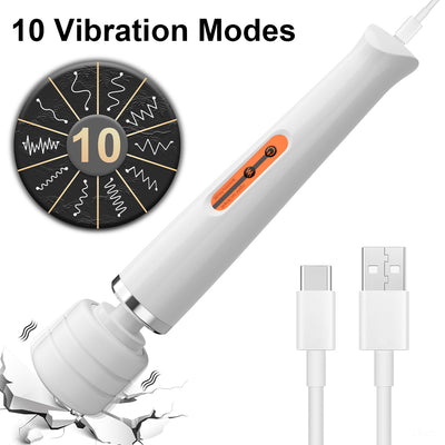  Magic AV Wand - USB Vibrator for Massage and Clit Stimulation