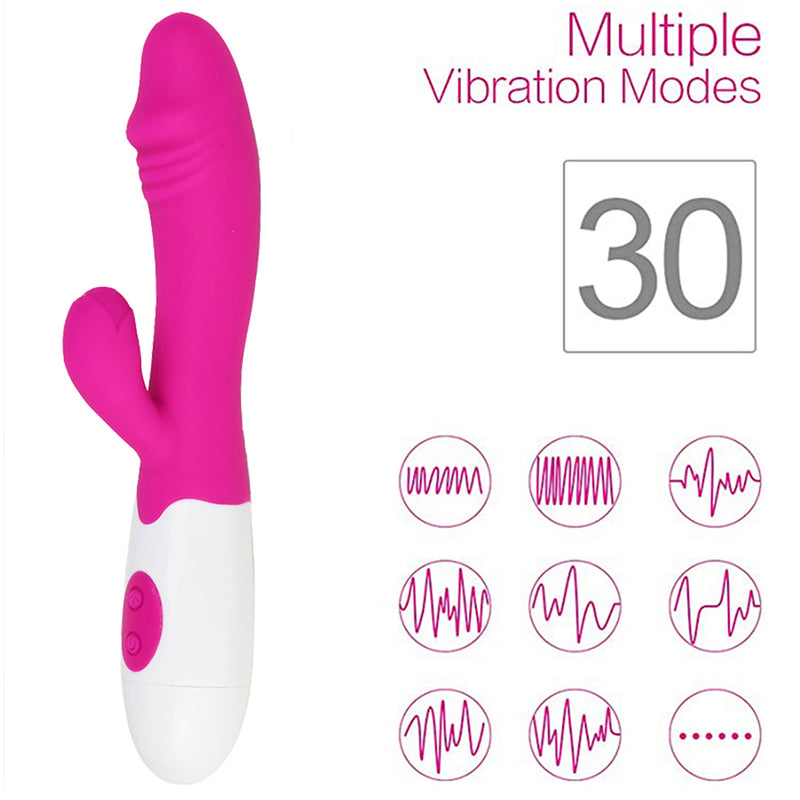 Leo-Multispeed Vibrator Rabbit Dildo G-Spot Clit Massager