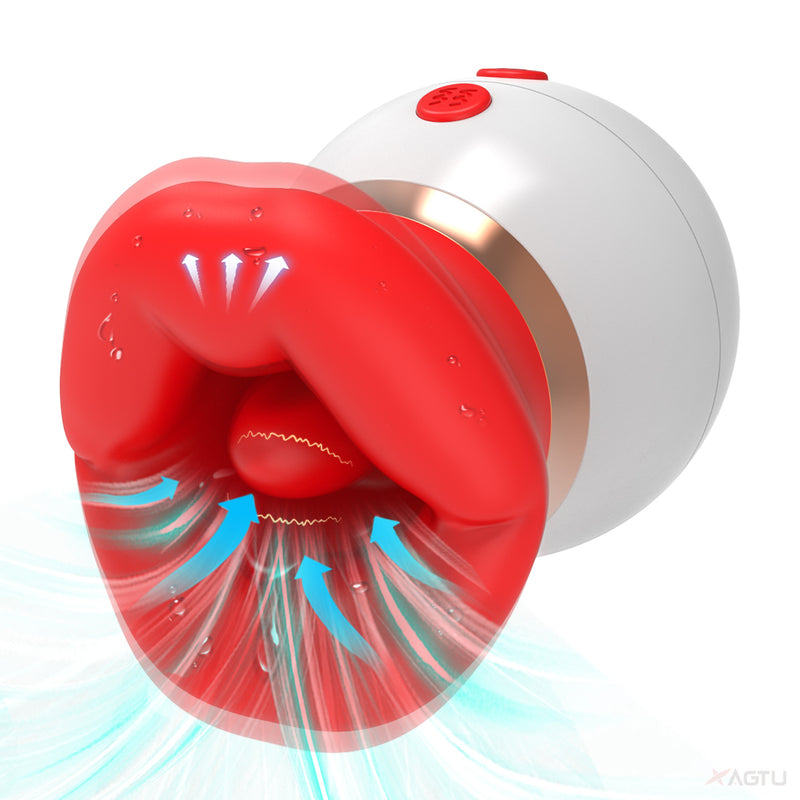 BlissJoy Nipple & Clitoris Stimulator - Oral Sucking Vibrator Sex Toy For Women, USB Rechargeable