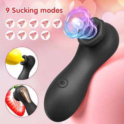 Sucking Sex Toy Clitoris and Suction Vibrator with 9 Sucking  Modes G Spot Silicone Adult Sex Toy