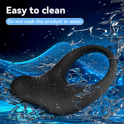 9 Vibrations Modes Men'S Vibrating Lock Male, APP Control Men'S Penis Trainer Stimulator for Delaying Ejection,