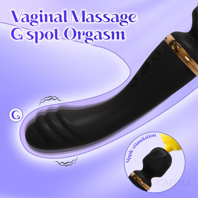 clitoral and vaginal stimulation vibrator sex toy suitable for male and female masturbation toy stick