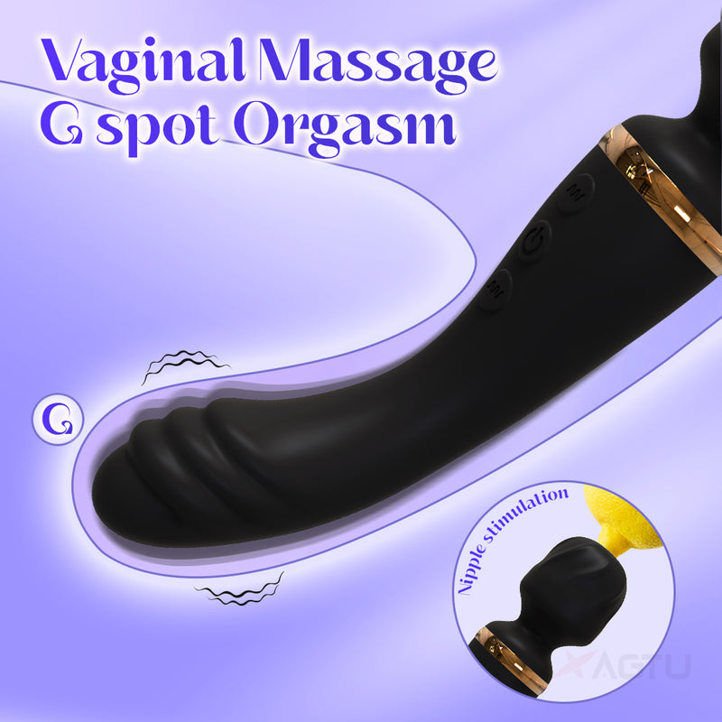 clitoral and vaginal stimulation vibrator sex toy suitable for male and female masturbation toy stick