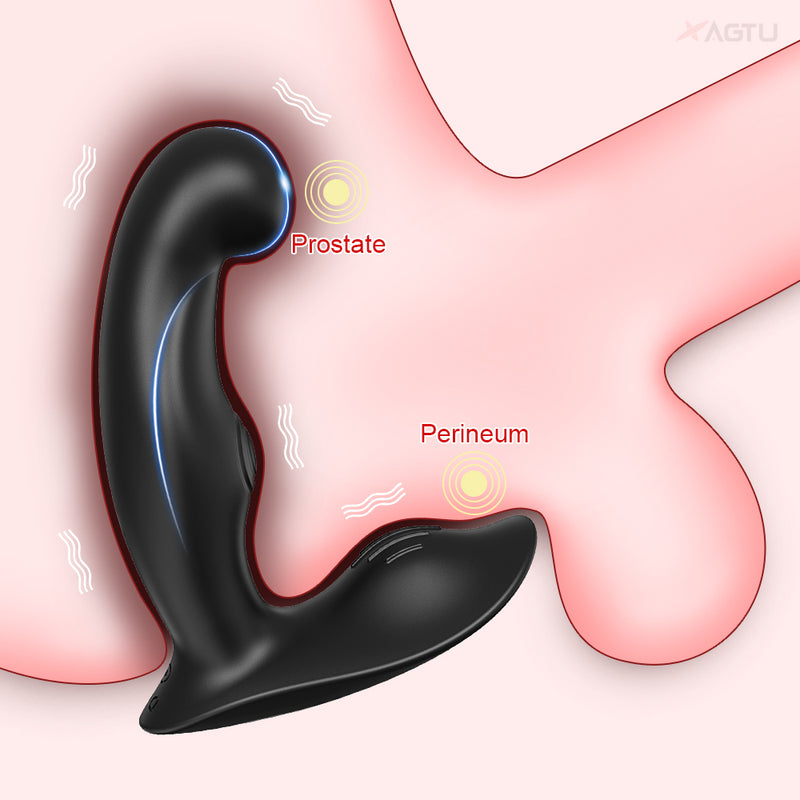 Male Wiggle Prostate Massager Anal Vibrator Butt Plug Stimulator，Durable Construction, Gspot Stimulator