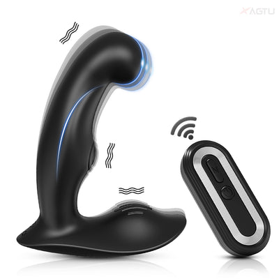 Male Wiggle Prostate Massager Anal Vibrator Butt Plug Stimulator，Durable Construction, Gspot Stimulator