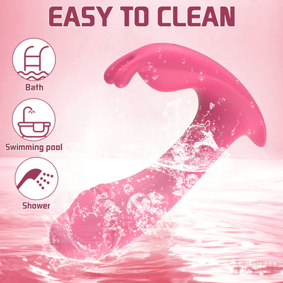 APP Remote Control Wearable Vibrator - G Spot Vibrators with 9 Vibration Modes 2 Powerful Motors & Dual Stimulation