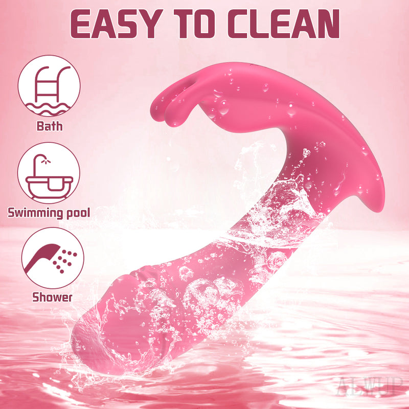 APP Remote Control Wearable Vibrator - G Spot Vibrators with 9 Vibration Modes 2 Powerful Motors & Dual Stimulation