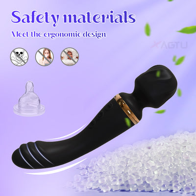 clitoral and vaginal stimulation vibrator sex toy suitable for male and female masturbation toy stick