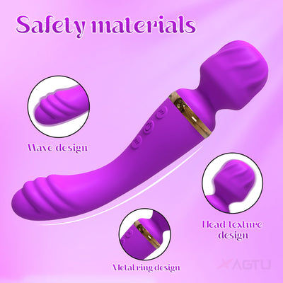 clitoral and vaginal stimulation vibrator sex toy suitable for male and female masturbation toy stick