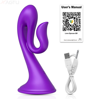Horn-APP Control G-spot Vibrator Dildo for Women Clit Clitoris Stimulator
