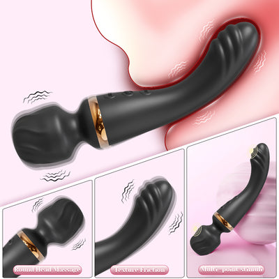 clitoral and vaginal stimulation vibrator sex toy suitable for male and female masturbation toy stick