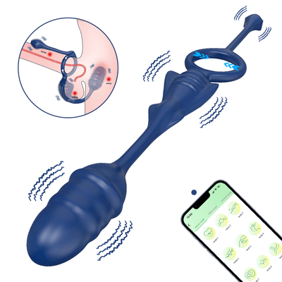 Karl-APP Multi-Stimulation Anal Vibrator for Men Scrotum Massager And Testis Stimulation