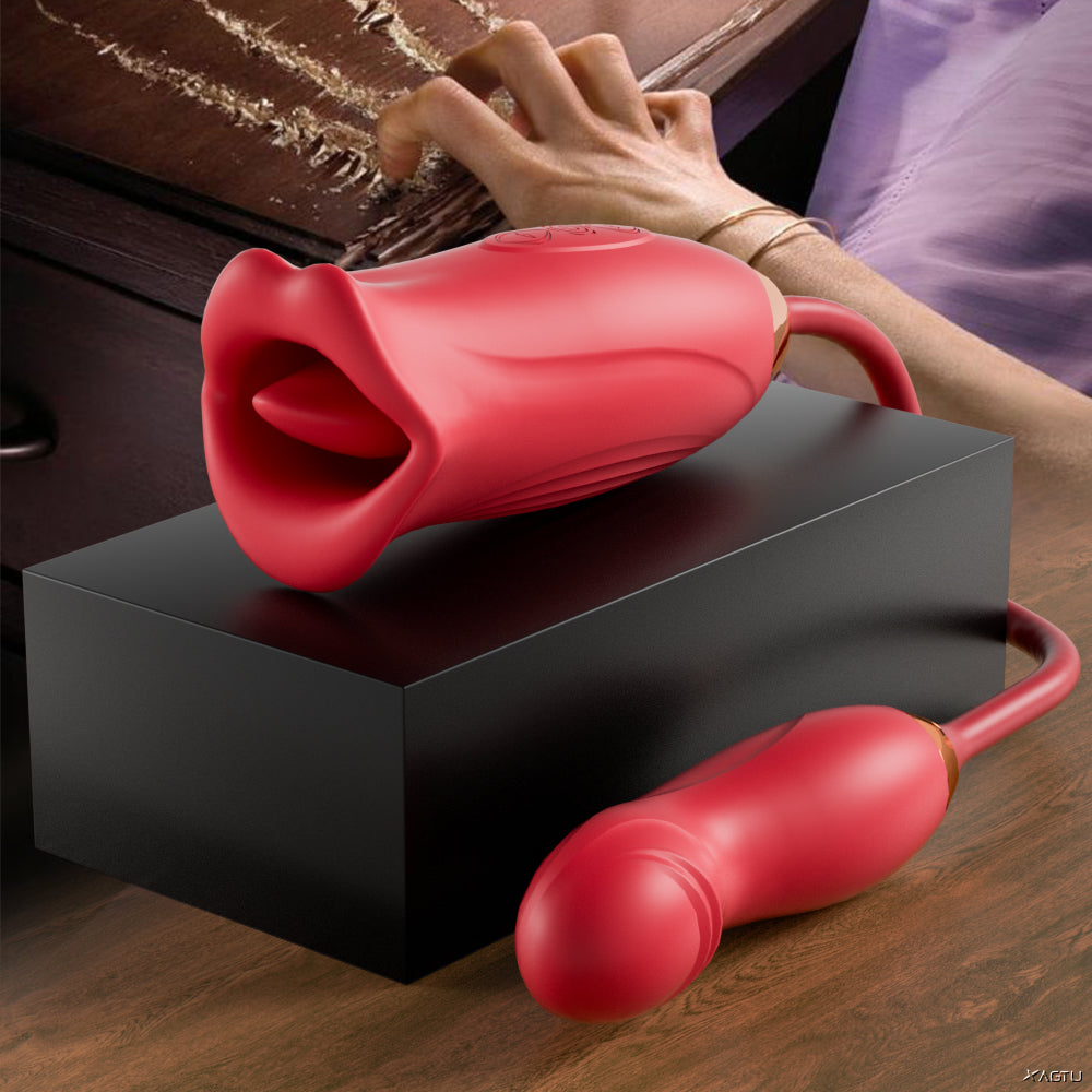 Nibbler Pro - Lip Biting Vibrator with Wiggle Finger Shaped Vibrator TouchHoney Nibbler Pro - Lip Biting Vibrator with Wiggle Finger Shaped Vibrator TouchHoney