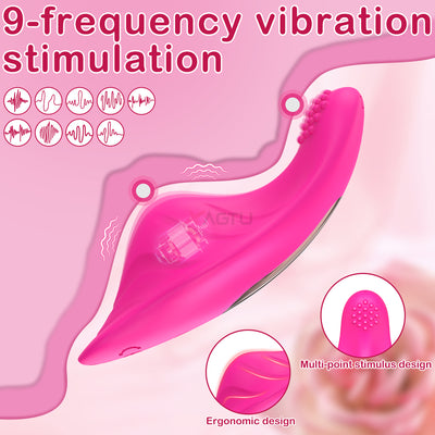 Women'S Clitoral Mini Butterfly Vibrators G-Spot Dildo Vaginal Stimulator