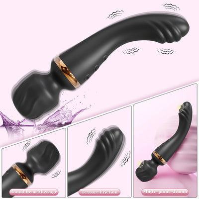 clitoral and vaginal stimulation vibrator sex toy suitable for male and female masturbation toy stick