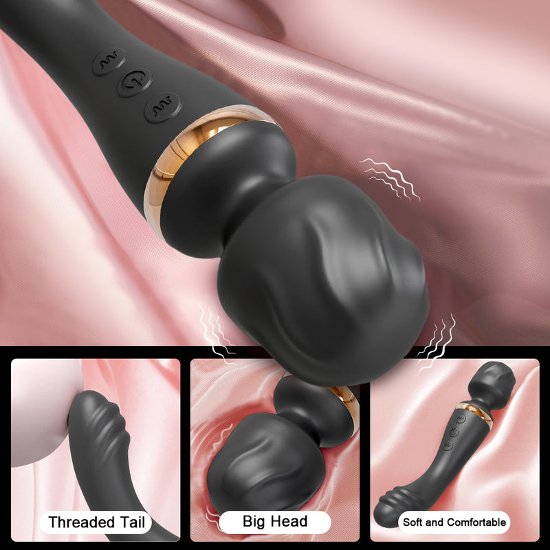 clitoral and vaginal stimulation vibrator sex toy suitable for male and female masturbation toy stick