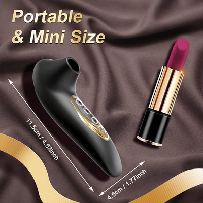 Clitoral Suction Vibrator for Women with 10 Suction Modes – G-Spot Stimulator