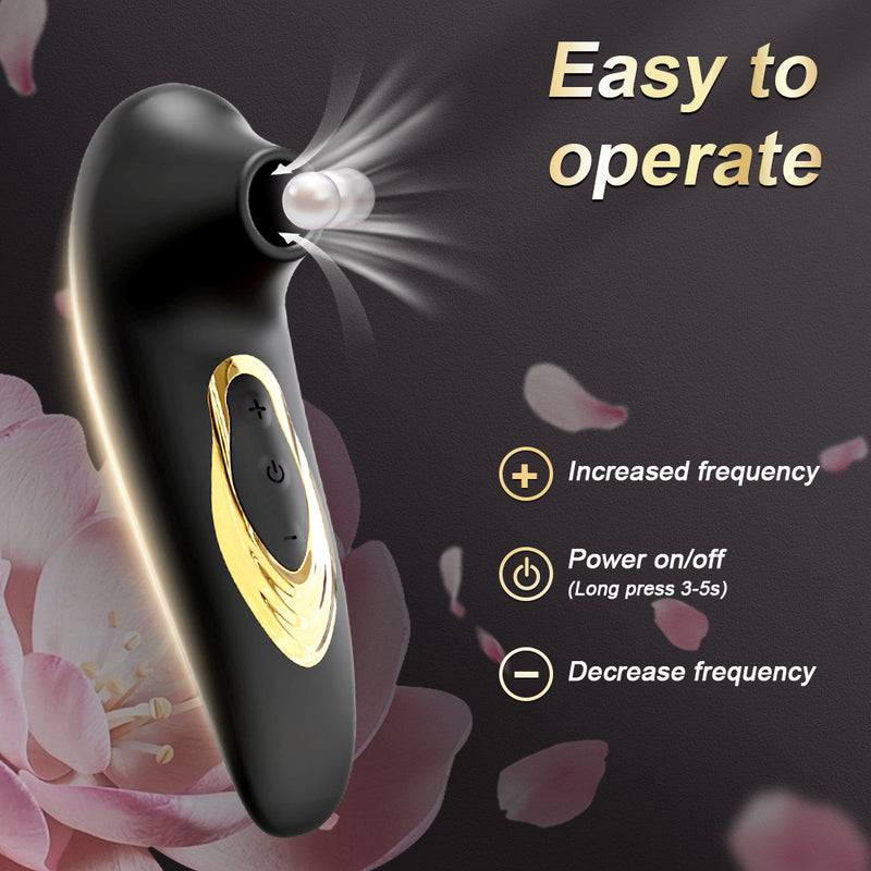 Clitoral Suction Vibrator for Women with 10 Suction Modes – G-Spot Stimulator