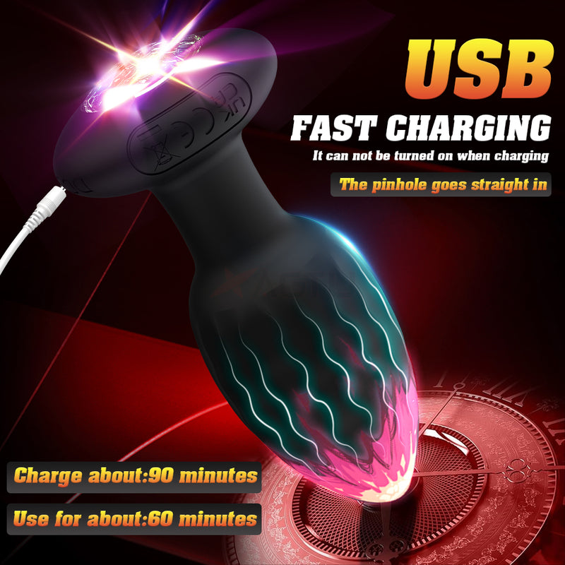 Butt plug with fast charging