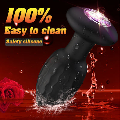 Butt plug designed for easy cleaning