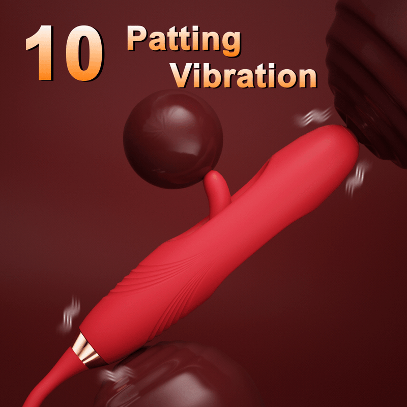 Nibbler 4  -Mouth Biting Vibrator And G-spot Tapping Stimulator