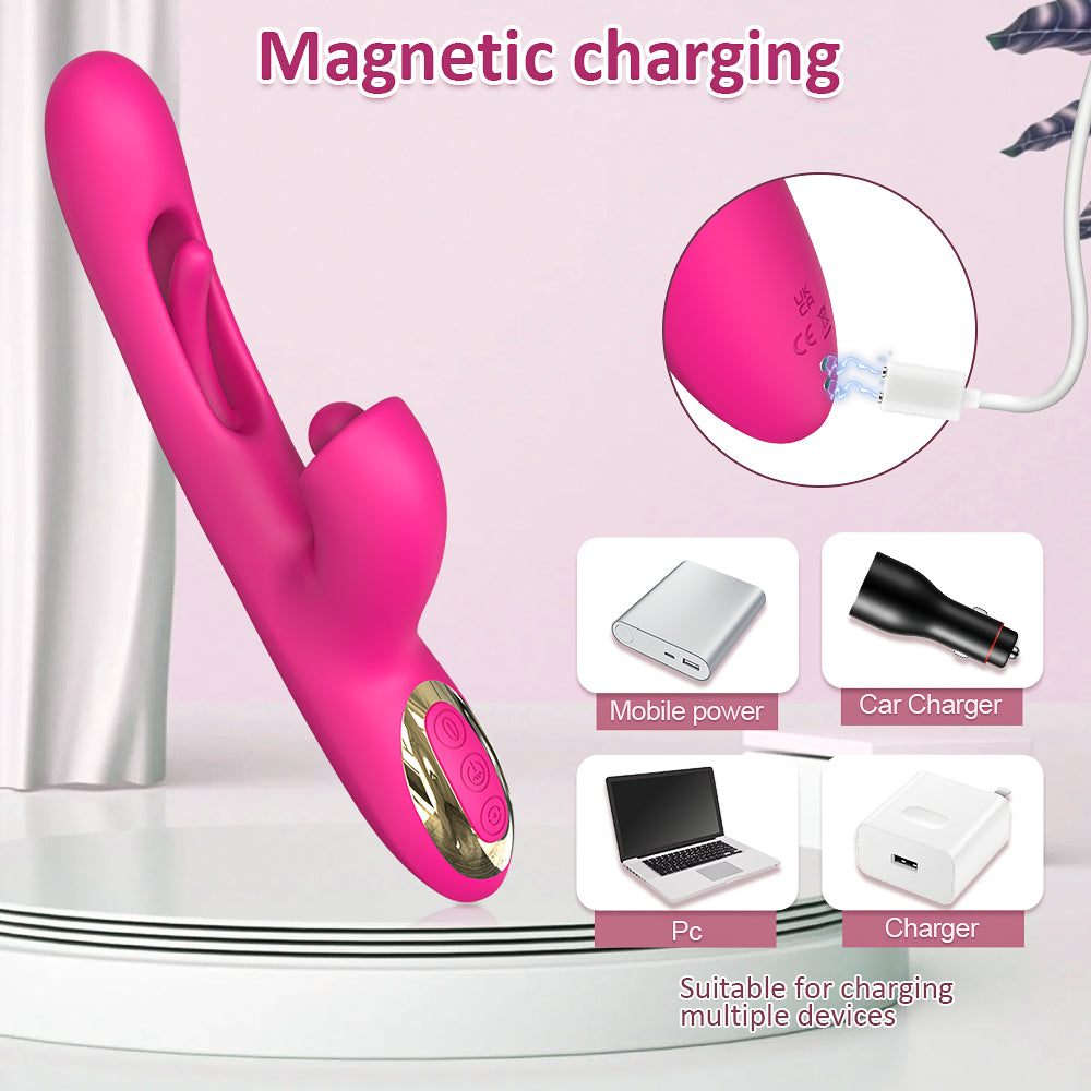 Popper - Spinning Clit Teaser and Tapping G-Spot Vibrator TouchHoney Popper - Spinning Clit Teaser and Tapping G-Spot Vibrator TouchHoney