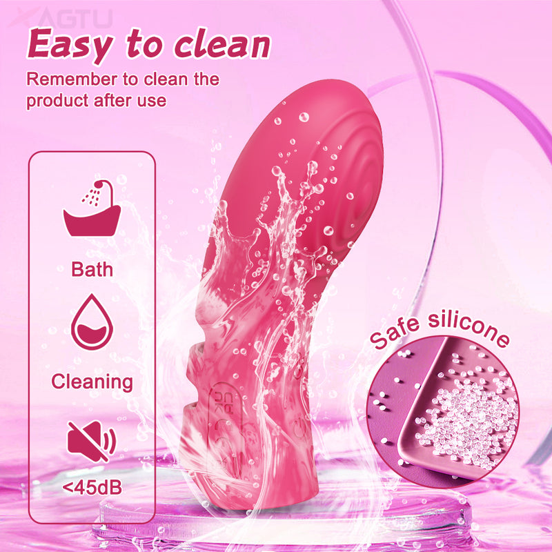 Finger vibration easy to clean