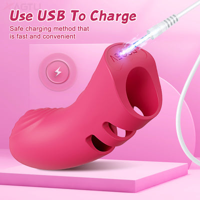 Finger vibration with usb charging