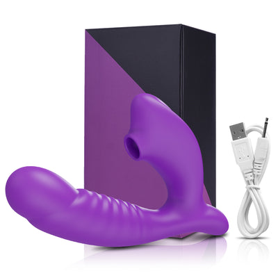Leopard - Vagina Sucking Vibrator 10 Speed Vibrating Oral Sex Suction Clitoris Stimulation Vibrators