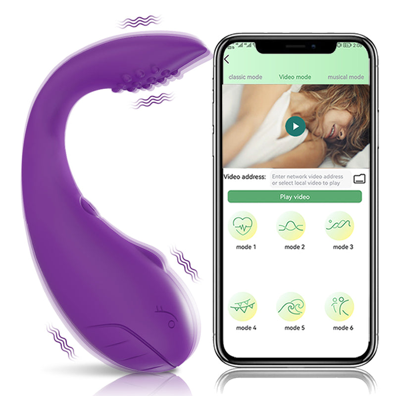 Double Vibrating Egg for Women with Nine Vibration Modes and Discreet TouchHoney Double Vibrating Egg for Women with Nine Vibration Modes and Discreet TouchHoney