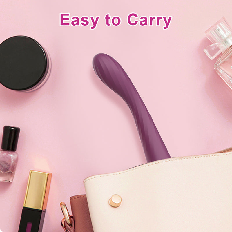 Purple wand vibrator easy to carry
