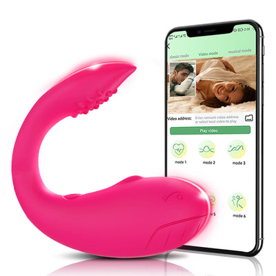 Hale-APP Bluetooth Vibrator for Women G Spot Vibrating Egg Clitoris Stimulator