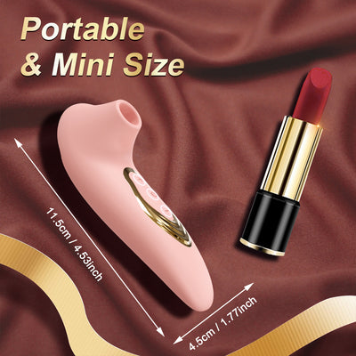 Clitoral Suction Vibrator for Women with 10 Suction Modes – G-Spot Stimulator