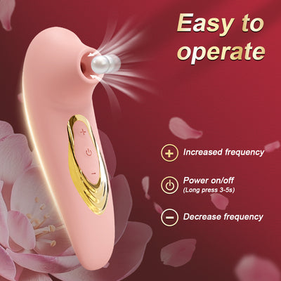 Clitoral Suction Vibrator for Women with 10 Suction Modes – G-Spot Stimulator