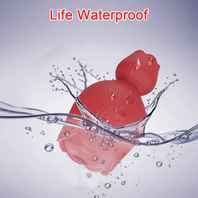 Tongue licking and sucking toy with life waterproof design