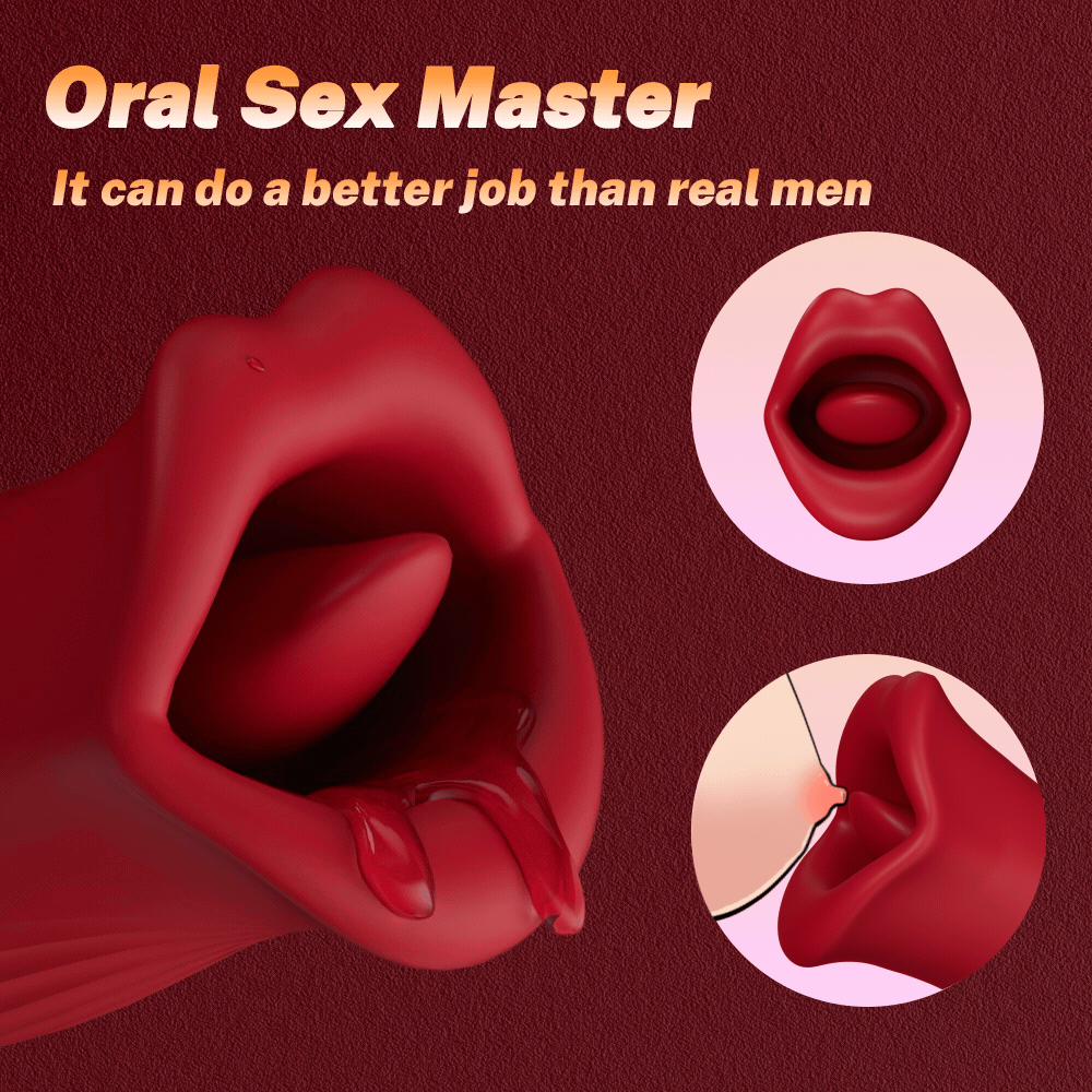 Nibbler 3- Mouth Biting Vibrator And Thrusting Vibration Bullet Stimul –  TouchHoney