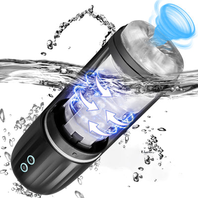Waterproof Sucking Machine Spinning Blowjob  Male Masturbator