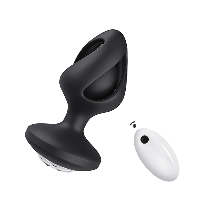 Vibrating Hollow Butt Plug with Remote Control - A3 TouchHoney Vibrating Hollow Butt Plug with Remote Control - A3 TouchHoney
