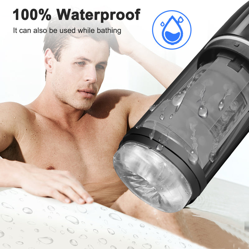 Waterproof Sucking Machine Spinning Blowjob  Male Masturbator