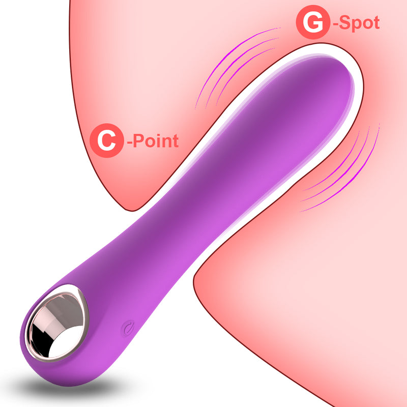 10 Speeds Powerful G-Spot Vibrator for Women Soft Silicone Dildo Vagina Clitoris Stimulator