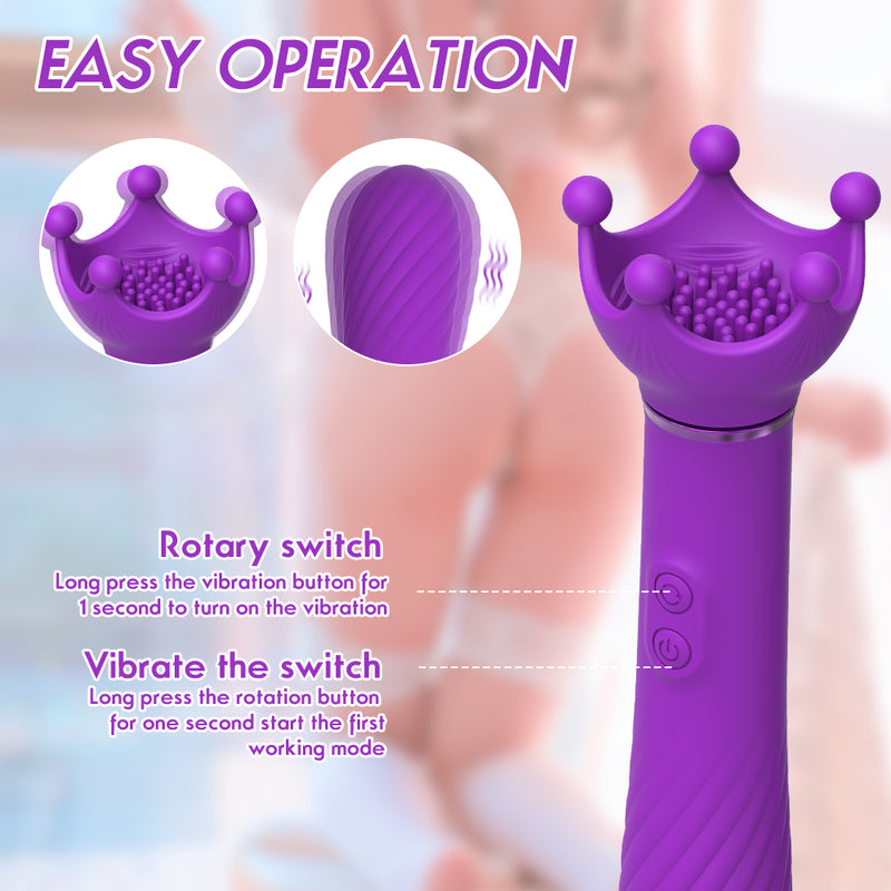 Statue of Liberty Torch Rotating Vibrator for Women