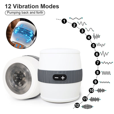 Discreet Vibration Male Masturbator Stoker Speaker Shaped K2